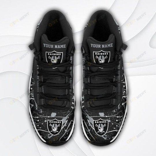 Las Vegas Raiders Air Jordan 11 Sneakers