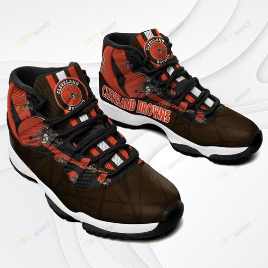 Cleveland Browns Air Jordan 11 Sneakers