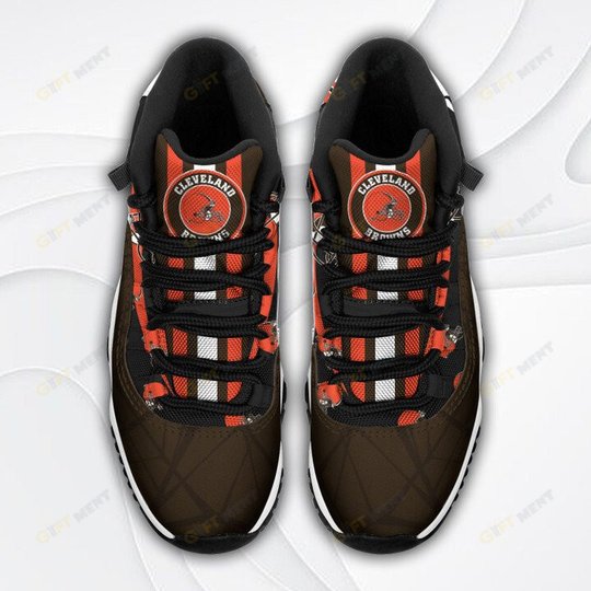 Cleveland Browns Air Jordan 11 Sneakers