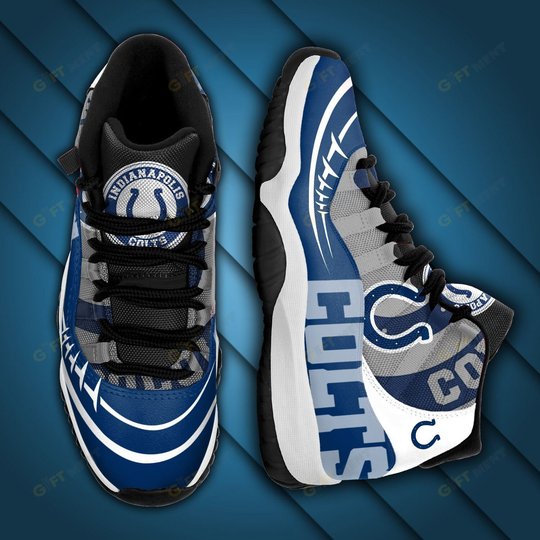 Indianapolis Colts Air Jordan 11 Sneakers
