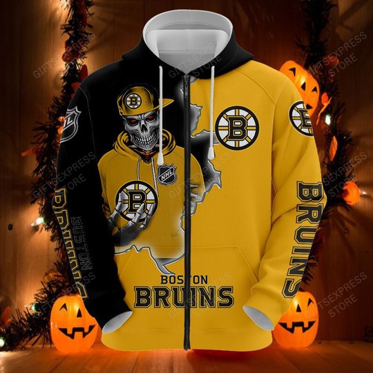 Boston Bruins Hoodie 3d T11