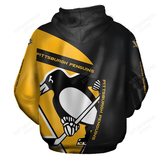 Pittsburgh Penguins Hoodie 3d T4