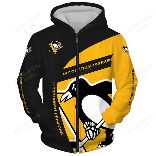 Pittsburgh Penguins Hoodie 3d T4