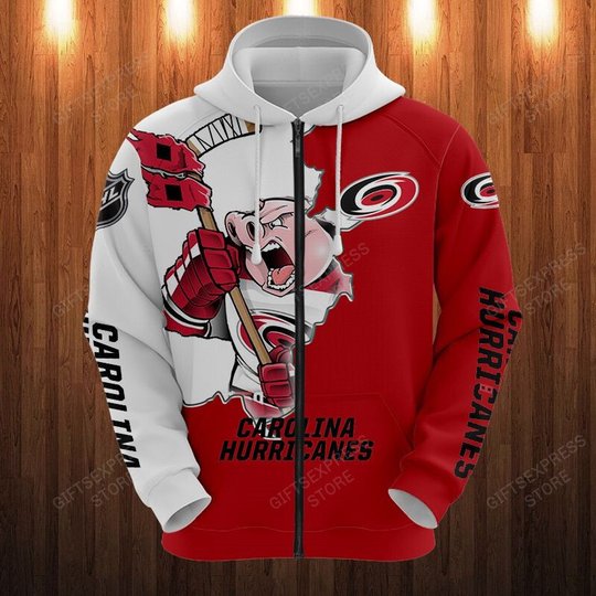 Carolina Hurricanes Hoodie 3d T12