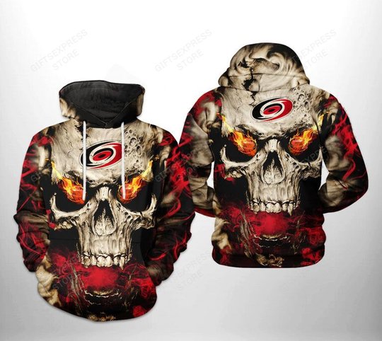 Carolina Hurricanes Hoodie 3d T2