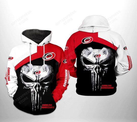 Carolina Hurricanes Hoodie 3d T6