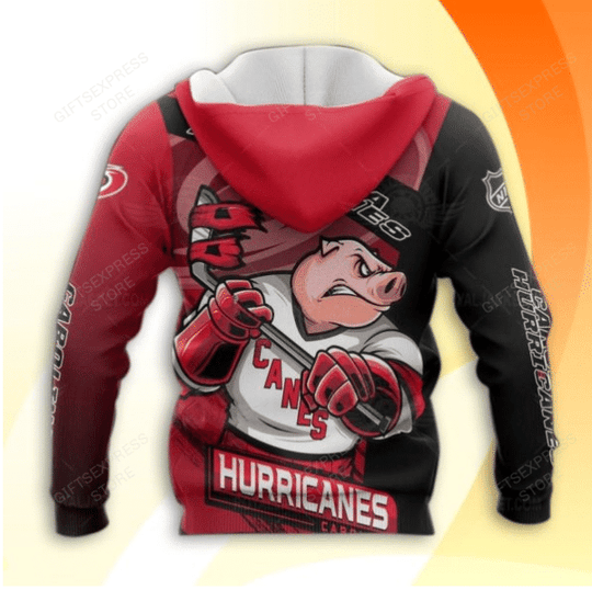Carolina Hurricanes Hoodie 3d T3
