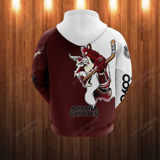 Arizona Coyotes Hoodie 3d T3
