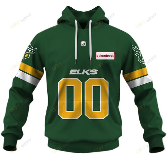 Personalized CFL Edmonton Elks Jersey 2022 Hoodie