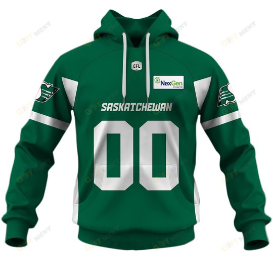 Personalized CFL Saskatchewan Roughriders Jersey 2022 Hoodie