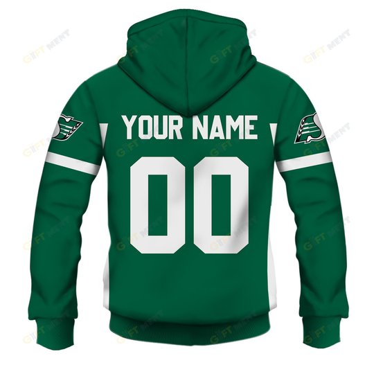 Personalized CFL Saskatchewan Roughriders Jersey 2022 Hoodie