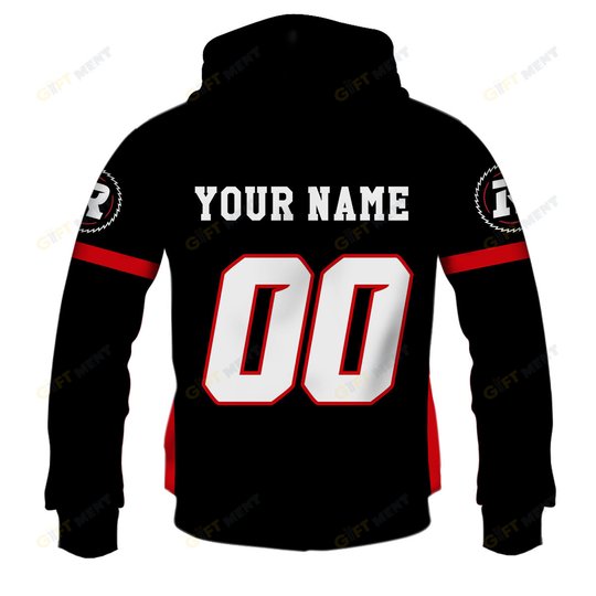 Personalized CFL Ottawa Redblacks Jersey 2022 Hoodie