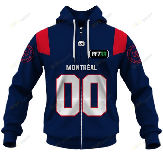 Personalized CFL Montreal Alouettes Jersey 2022 Hoodie