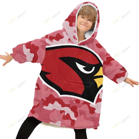 Arizona Cardinals Oodie Blanket Hoodie Snuggie Hoodies For All Family