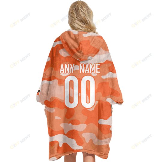 Cincinnati Bengals Oodie Blanket Hoodie Snuggie Hoodies For All Family
