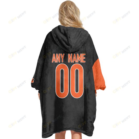 Cincinnati Bengals Oodie Blanket Hoodie Snuggie Hoodies For All Family