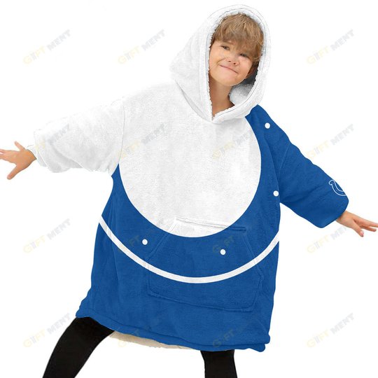 Indianapolis Colts Oodie Blanket Hoodie Snuggie Hoodies For All Family