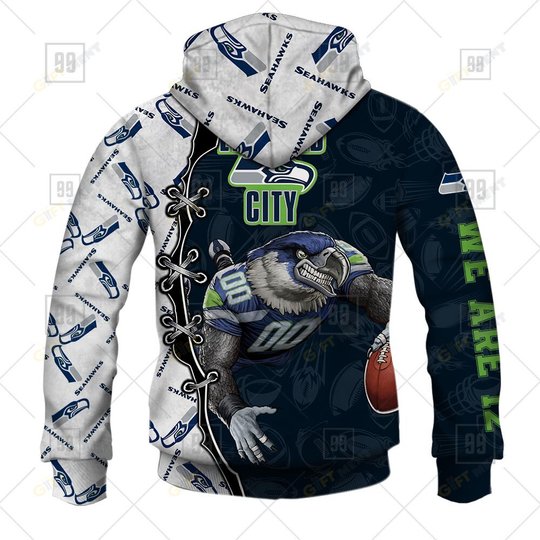 Seattle Seahawks 3D Hoodie