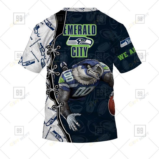 Seattle Seahawks 3D Hoodie