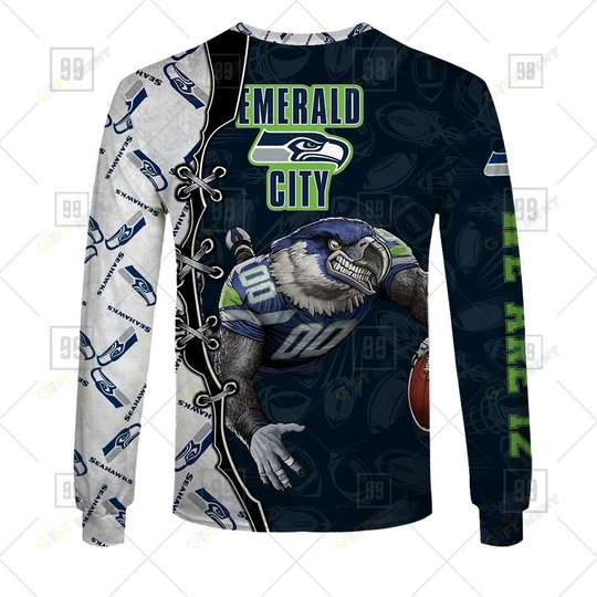 Seattle Seahawks 3D Hoodie