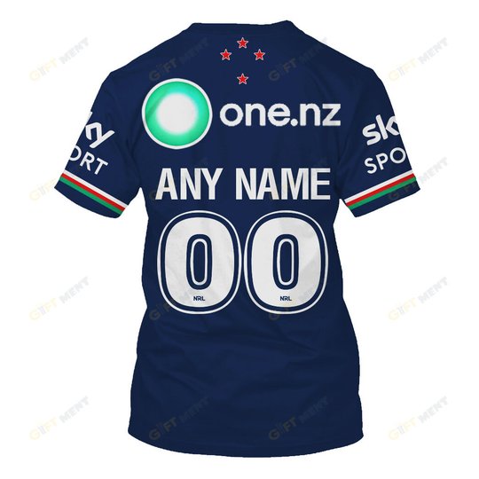 New Zealand Warriors 2023 Personalized Name And Number Edition Hoodie Jersey