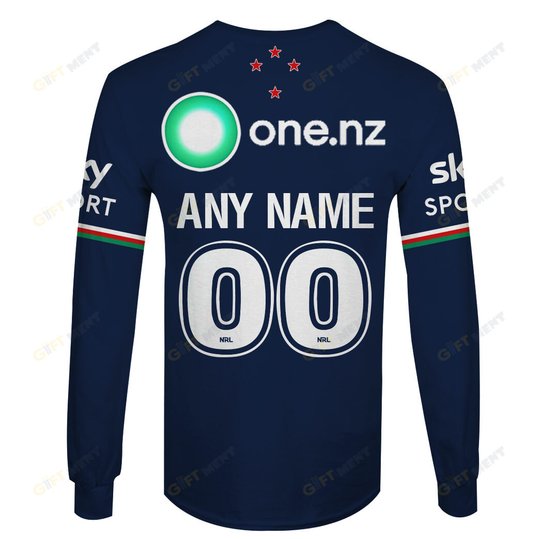 New Zealand Warriors 2023 Personalized Name And Number Edition Hoodie Jersey