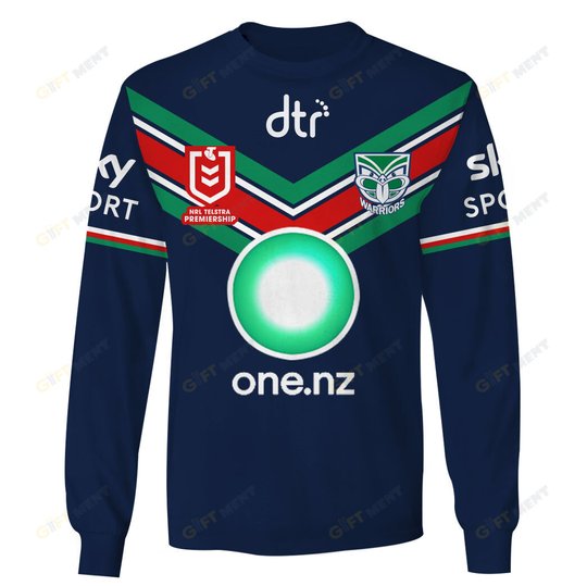 New Zealand Warriors 2023 Personalized Name And Number Edition Hoodie Jersey