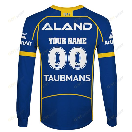 Parramatta Eels 2023 Personalized Name And Number Edition Hoodie Jersey