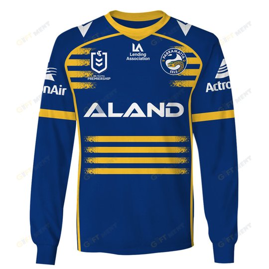 Parramatta Eels 2023 Personalized Name And Number Edition Hoodie Jersey