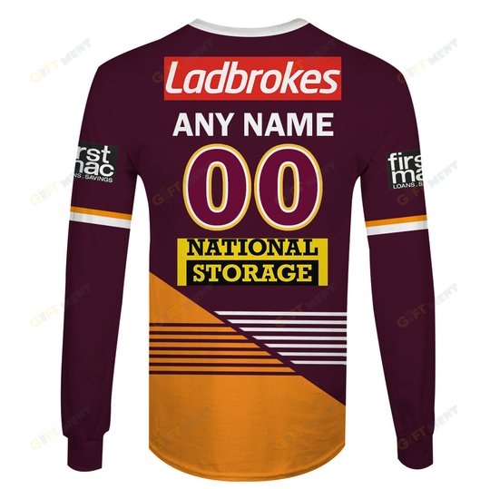 Brisbane Broncos 2023 Personalized Name And Number Edition Hoodie Jersey