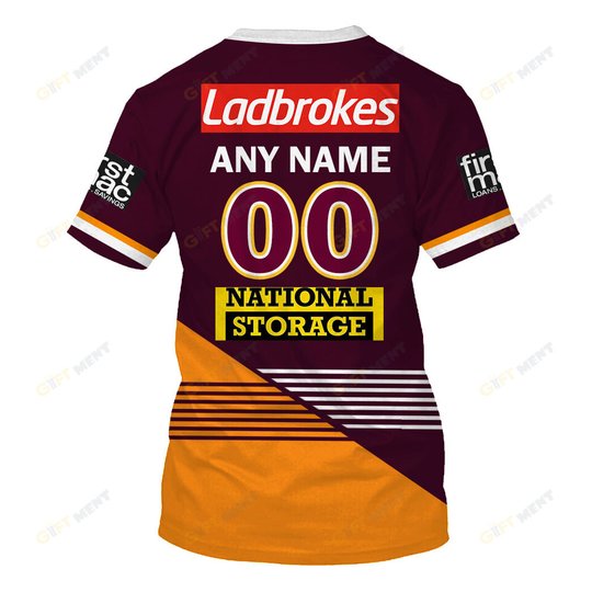 Brisbane Broncos 2023 Personalized Name And Number Edition Hoodie Jersey