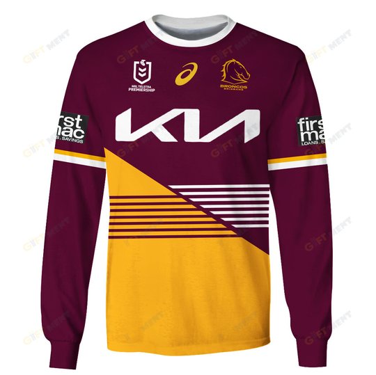 Brisbane Broncos 2023 Personalized Name And Number Edition Hoodie Jersey