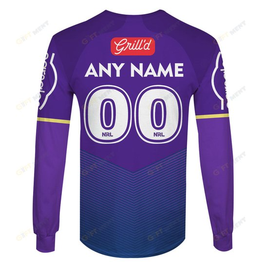 Melbourne Storm 2023 Personalized Name And Number Edition Hoodie Jersey