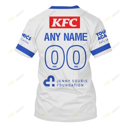 Canterbury Bankstown Bulldogs 2023 Personalized Name And Number Edition Hoodie Jersey