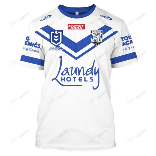Canterbury Bankstown Bulldogs 2023 Personalized Name And Number Edition Hoodie Jersey