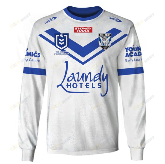 Canterbury Bankstown Bulldogs 2023 Personalized Name And Number Edition Hoodie Jersey