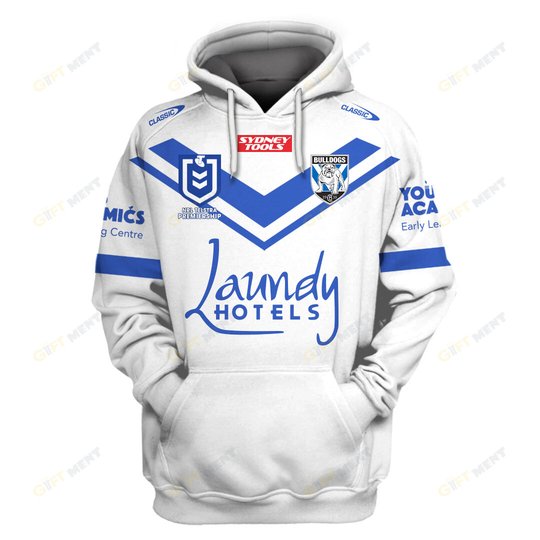 Canterbury Bankstown Bulldogs 2023 Personalized Name And Number Edition Hoodie Jersey