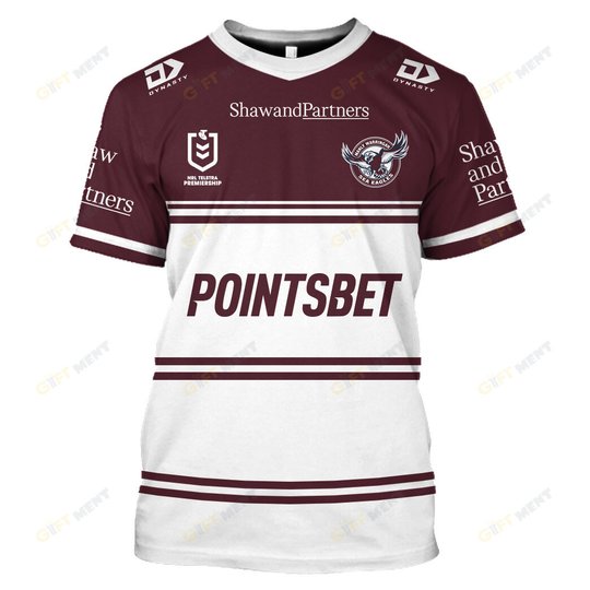 Manly Warringah Sea Eagles 2023 Personalized Name And Number Edition Hoodie Jersey