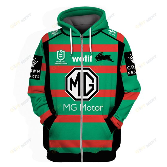 South Sydney Rabbitohs 2023 Personalized Name And Number Edition Hoodie Jersey