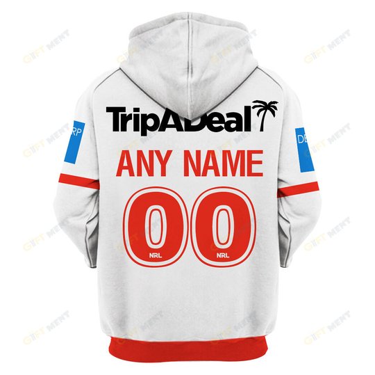 St. George Illawarra Dragons 2023 Personalized Name And Number Edition Hoodie Jersey