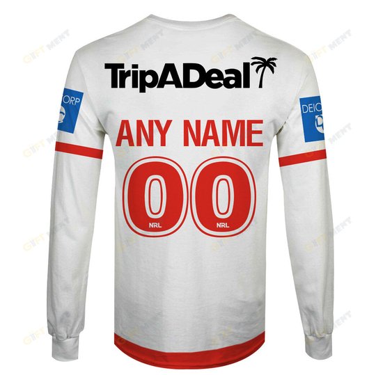 St. George Illawarra Dragons 2023 Personalized Name And Number Edition Hoodie Jersey