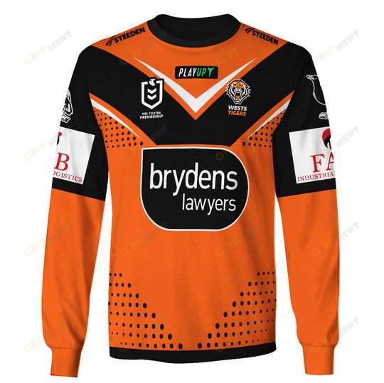 Wests Tigers 2023 Personalized Name And Number Edition Hoodie Jersey