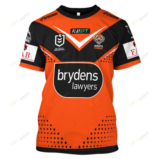 Wests Tigers 2023 Personalized Name And Number Edition Hoodie Jersey