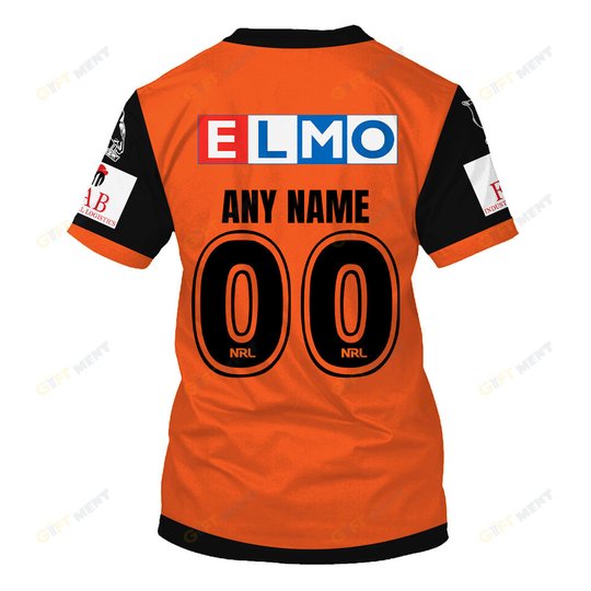 Wests Tigers 2023 Personalized Name And Number Edition Hoodie Jersey