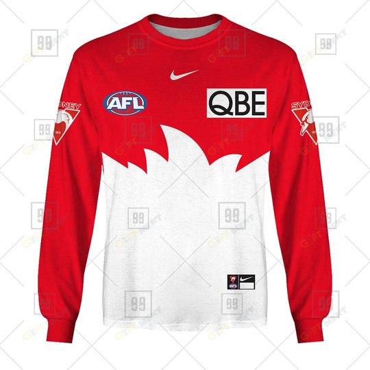 Personalized 2023 AFL Sydney Swans Jerseys Hoodie, T Shirt, Zip Hoodie, Sweatshirt