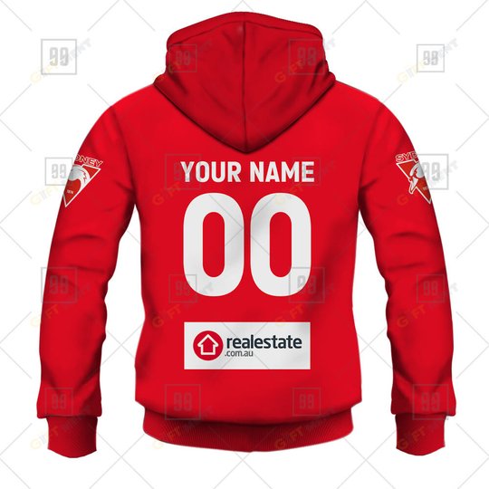Personalized 2023 AFL Sydney Swans Jerseys Hoodie, T Shirt, Zip Hoodie, Sweatshirt