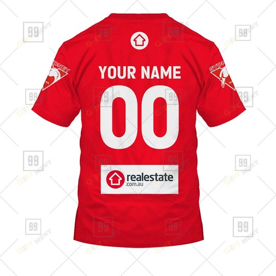 Personalized 2023 AFL Sydney Swans Jerseys Hoodie, T Shirt, Zip Hoodie, Sweatshirt