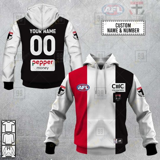 Personalized 2023 AFL St Kilda Saints Jerseys Hoodie, T Shirt, Zip Hoodie, Sweatshirt