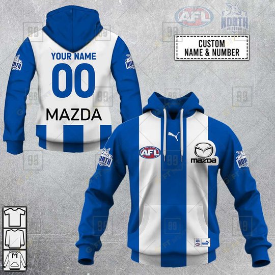 Personalized 2023 AFL North Melbourne Kangaroos Jerseys Hoodie, T Shirt, Zip Hoodie, Sweatshirt