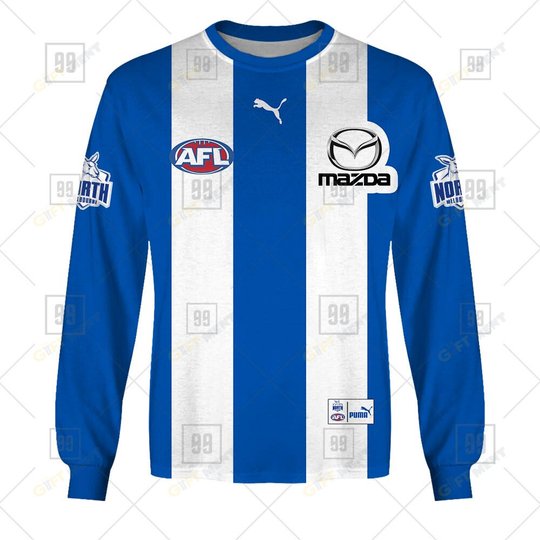Personalized 2023 AFL North Melbourne Kangaroos Jerseys Hoodie, T Shirt, Zip Hoodie, Sweatshirt